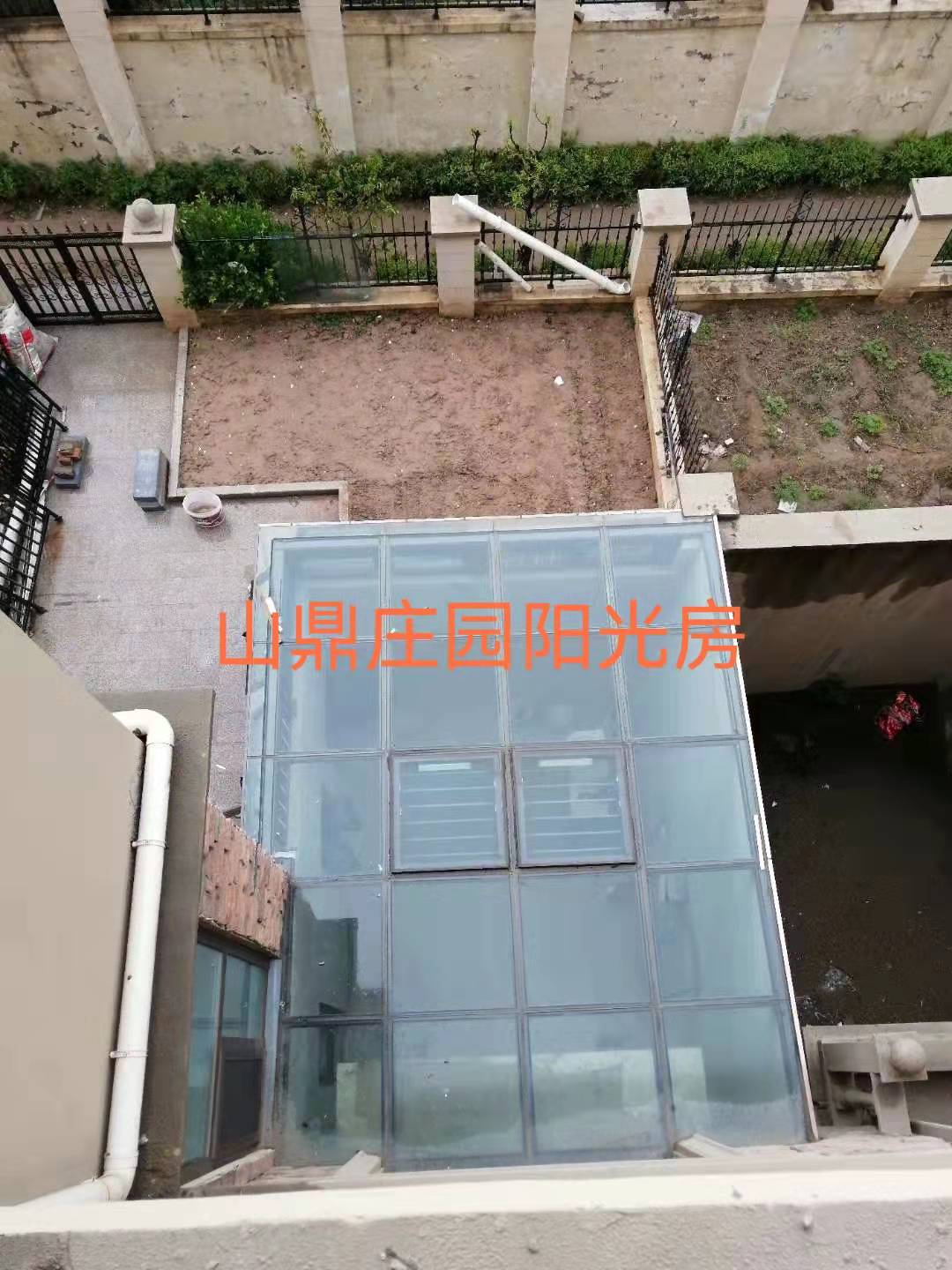 中空玻璃顶阳光房